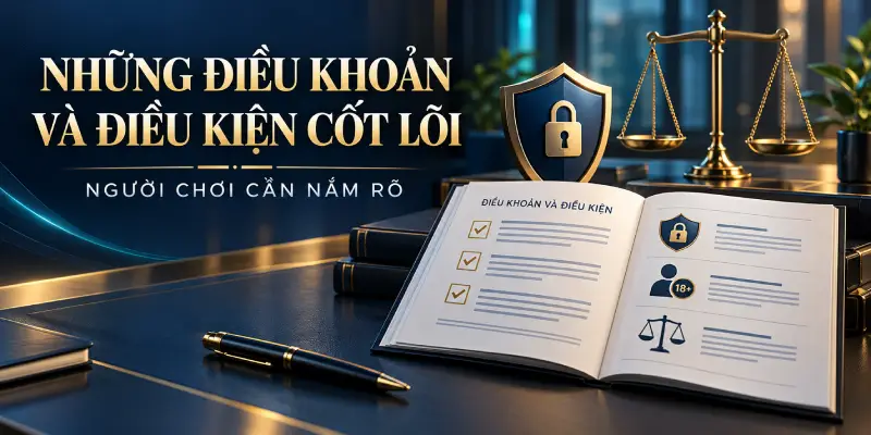 Những điều khoản và điều kiện cốt lõi nhất ở nhà cái